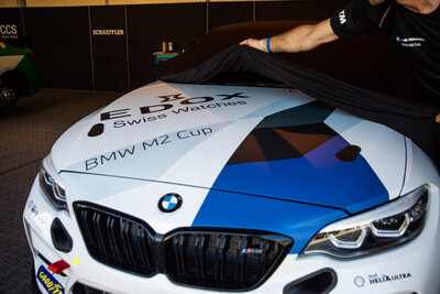 Edox Chronorally Quartz Chronograph 38001 TINR BUDN BMW Limited Edition 2000pcs (+ spare strap)