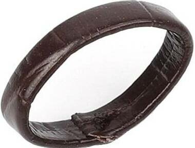 Leather strap Ricardo, brown V3