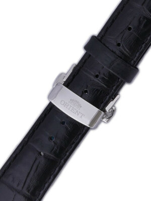 Leather strap Orient UDCMJSA (for the model CTD0E), black