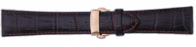 Leather strap Orient UDCVWRT 24mm (for the model FETAC), Brown
