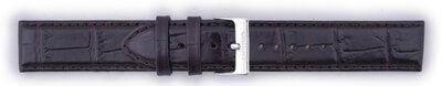 Leather strap Orient UDDRRST 20mm (for the modely FDB05, FGW01), Brown