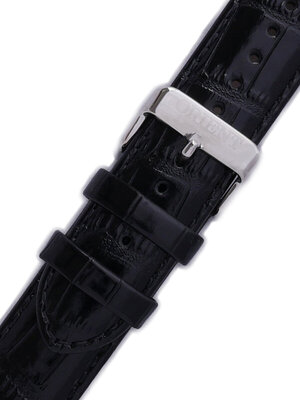 Leather strap Orient UDEKNSB 21mm (for the model FER24 ), black