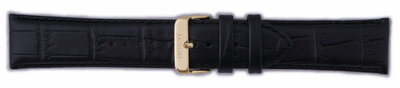 Orient leather strap UDEVDAB 24mm (for model FEUAG), black