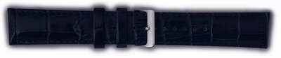 Leather strap Orient UDFJBSD 22mm (for the model FAG00), Blue