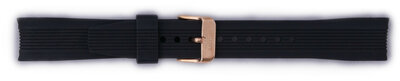 Leather strap Orient VDEWJ0B 18mm (for the model FNR1V), black