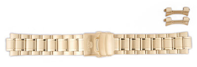 Steel bracelet Orient KDDQJAA 22mm (for the model FEU07), Golden