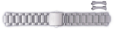 Steel bracelet Orient KDEJTSS 22mm (for the model UNE1), Silver