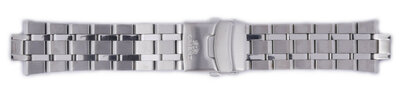 Steel bracelet Orient PDDEFSS 24mm (for the model FTD0S), Silver