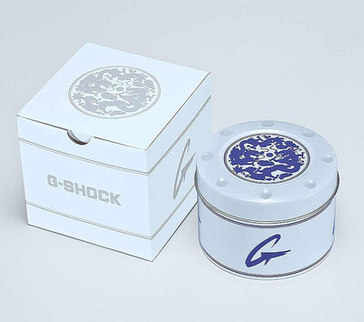 Casio G-Shock Original DW-5600BWP-2ER Blue Porcelain Edition