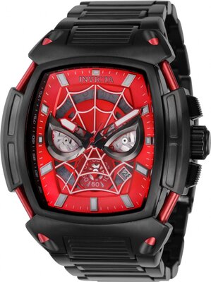 Invicta Marvel Quartz 53mm 37613 Spiderman Limited Edition 4000pcs