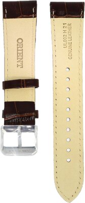 Leather strap Orient UL002011J0 21mm (for the modely RA-AG00, RA-AP00), Brown