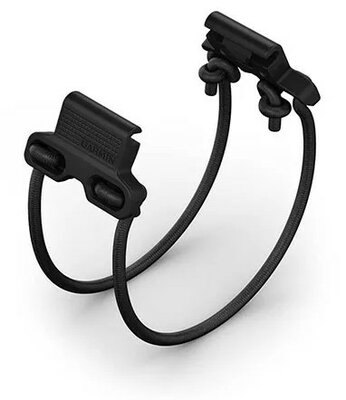 Silicone strap Garmin 20mm Bungee Mount (for Garmin Fenix 8/7S/6S (43mm), etc.), black, QuickFit, 010-13249-00