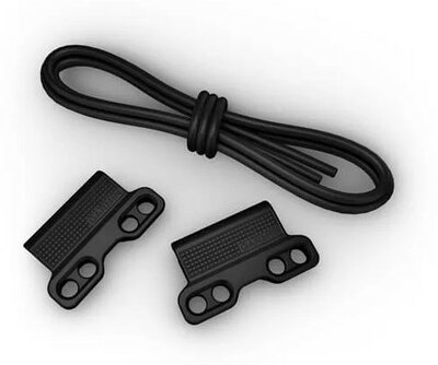 Garmin silicone strap 26mm Bungee Mount (for Garmin Fenix 8/7X/6X (51mm), Tactix, etc.), black, QuickFit, 010-13249-02