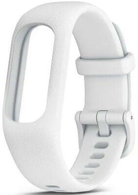 Silicone strap Garmin (for Vívosmart 5), white, size S/M, 010-13201-01