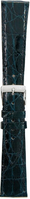 Leather strap Morellato Tracy 2197052.062 M, Blue, crocodile skin
