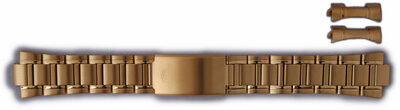 Steel bracelet Orient KCFLQAA 22mm (for the model FEU03), Golden