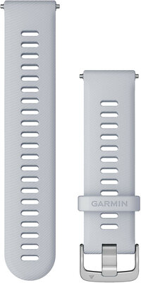 Silicone strap Garmin 22mm (for Venu, Forerunner 255, Vívoactive 4, etc.), white, Quick Release, 010-11251-3B