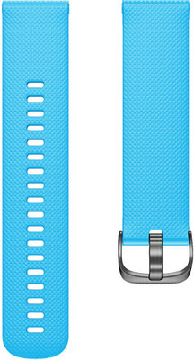 Silicone strap Ricardo 20mm (for Garmin Venu, Venu Sq, Venu Sq 2, Venu 2 plus, etc.), blue V1, Quick Release