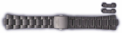 Titanium bracelet Orient FDCZVTT 23mm (for the model CEM6T), Silver