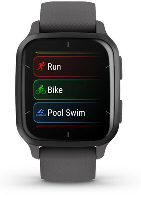 Garmin Venu Sq 2, Slate / Gray Band