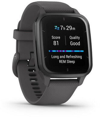 Garmin Venu Sq 2, Slate / Gray Band