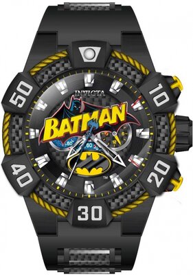 Invicta DC Comics Quartz 52mm 41113 Batman Limited Edition 4000pcs