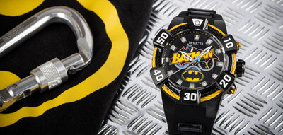 Invicta DC Comics Quartz 52mm 41113 Batman Limited Edition 4000pcs