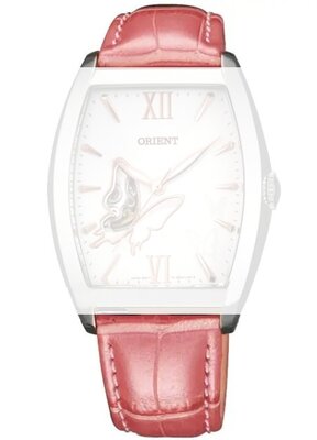 Leather strap Orient UDERGSZ 19mm (for the model DBAE), Pink