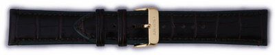 Leather strap Orient UDFGGA1 22mm (for the model AC08), Brown