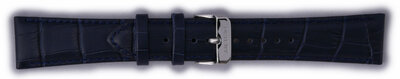 Leather strap Orient UL016013J0 22mm (for the model RA-AG00), Blue