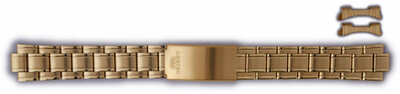 Steel bracelet Orient KDBAVGG 18mm (for the model BEM5E), Golden