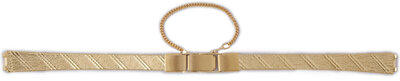 Steel bracelet Orient NCDZVGG, Golden