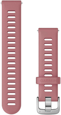 Silicone strap Garmin 18mm (for Venu 2S, Vívoactive 4S, Vívomove 3S), pink, Quick Release, 010-11251-3H
