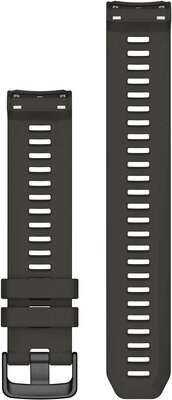 Silicone strap Garmin 22mm (for Instinct), black V2, 010-13105-00