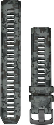 Silicone strap Garmin (pro Instinct 2), šedý/maskáčový