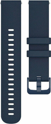 Silikonový řemínek Ricardo 22mm (pro Garmin Venu, Forerunner 255, Vívoactive 4 aj.), modrý V2, Quick Release