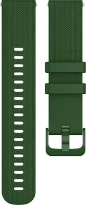 Silikonový řemínek Ricardo 22mm (pro Garmin Venu, Forerunner 255, Vívoactive 4 aj.), zelený, Quick Release