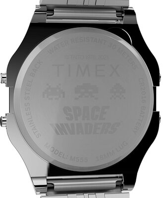 Timex Special Projects T80 x Space Invaders TW2V30000U8