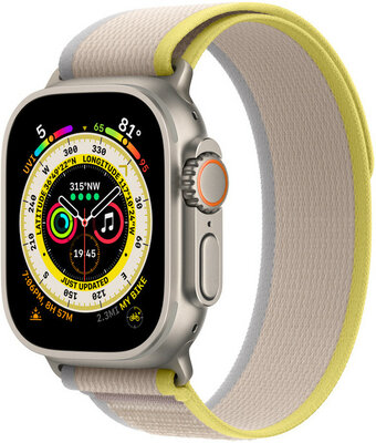 Apple Watch Ultra, GPS + Cellular, 49mm, Multi-Coloured "Trail Loop" (size M/L)