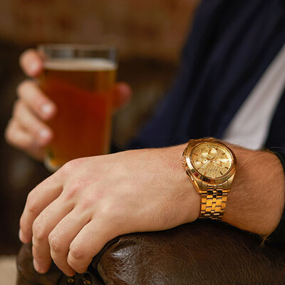 Bulova Curv Classic Quartz Chronoghraph 97A125