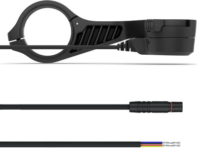 Bike holder Garmin (pro cyclocomputer Edge), powered by