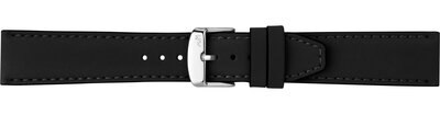 Leather strap Morellato Square 5672D73.019 M, black