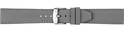 Leather strap Morellato Square 5672D73.093 M, Grey