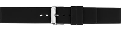 Silicone strap Morellato Tunguska 5396187.019 M, black