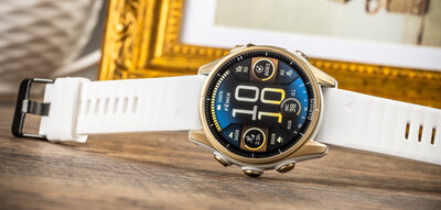 Silicone strap Ricardo 20mm (pro Garmin Fenix 8/7S/6S (43mm), aj.), White, QuickFit