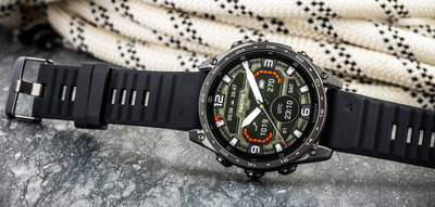 Silicone strap Ricardo 22mm (pro Garmin Fenix 8/7/6 (47mm), Epix 2 aj.), black V1, QuickFit