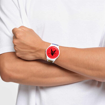 Swatch X Dragon Ball Z Vegeta SUOZ348