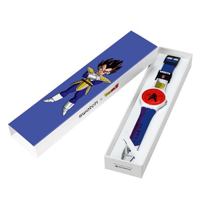 Swatch X Dragon Ball Z Vegeta SUOZ348