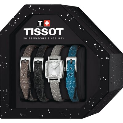 Tissot Lovely Lady Quartz T058.109.17.036.02 (+ 3x spare strap)