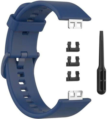 Huawei Watch Fit Strap, Silicone, Blue + Kit